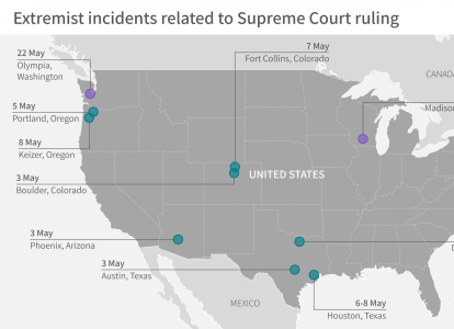 US | Extremist violence around Supreme Court ruling on abortion